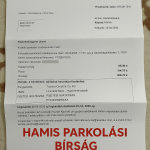 hamis osztrák parkolási bírság